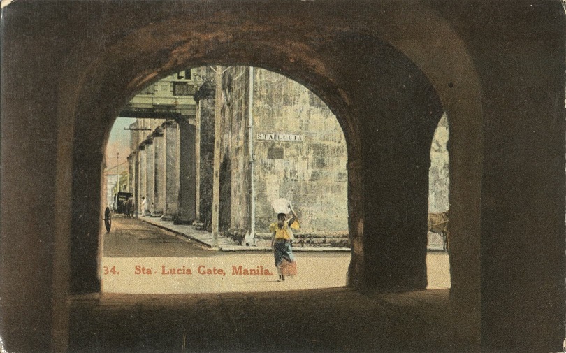 34. Sta. Lucia Gate, Manila.