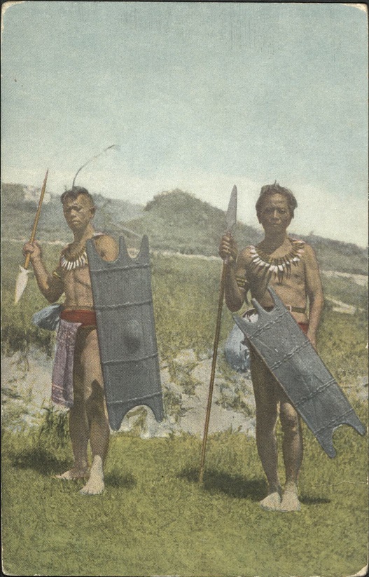 [Untitled – Two Igorot warriors].