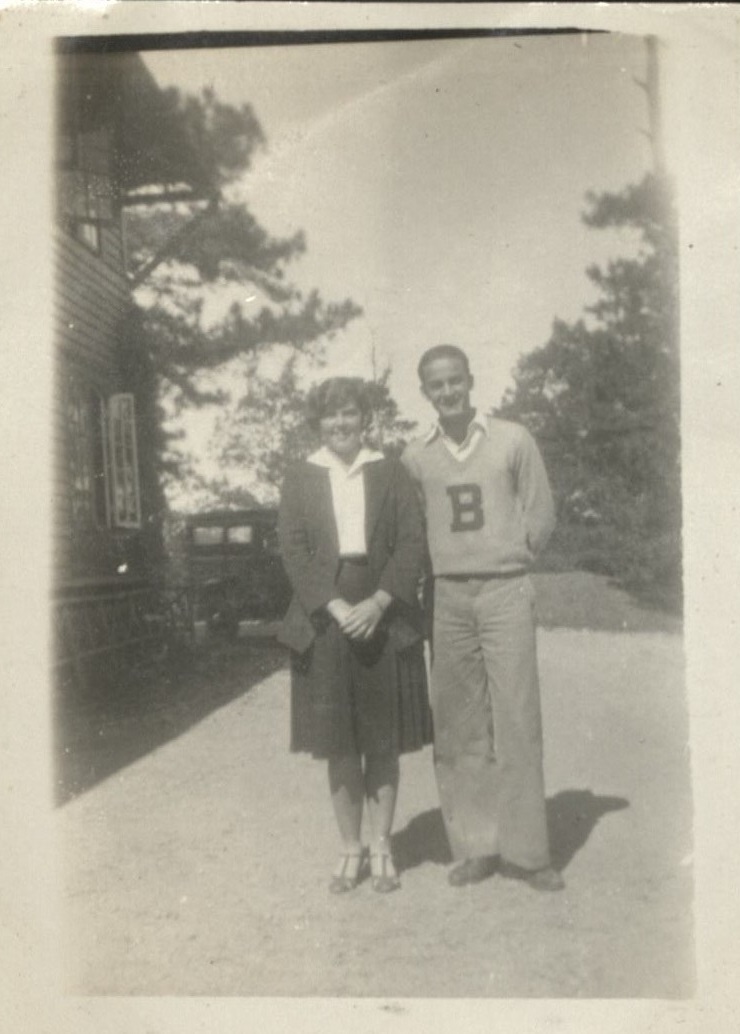 Sis [Nathelle Laing?] and Crom [Wallace Cromwell Palmer III].