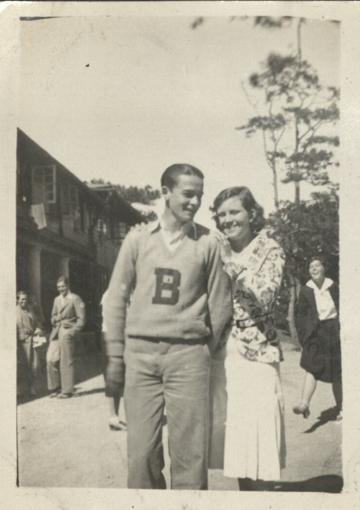 Crom [Wallace Cromwell Palmer III] and Judy.