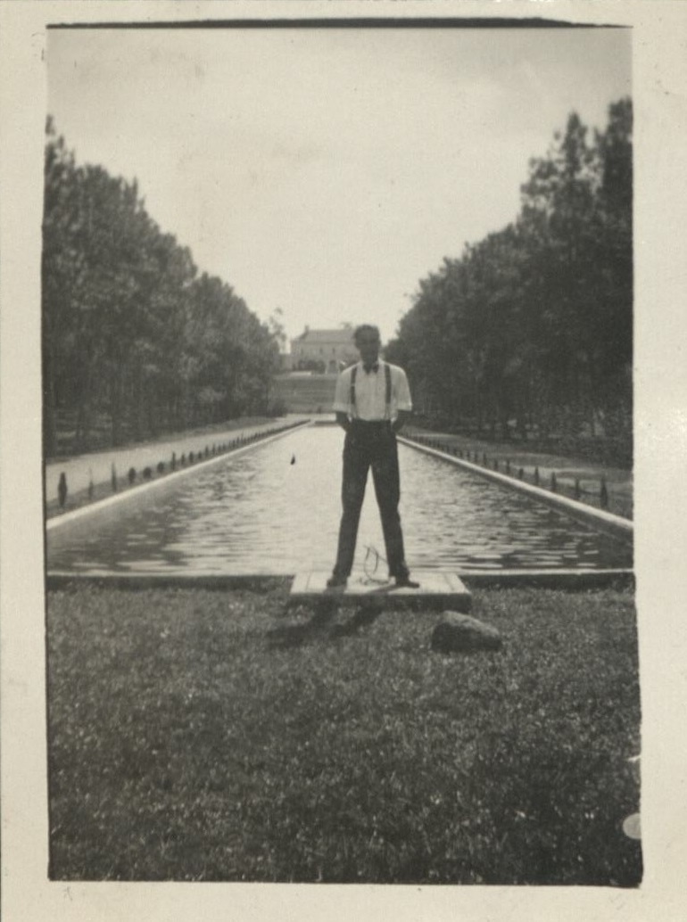 Crom [Wallace Cromwell Palmer III] at Wright Park.