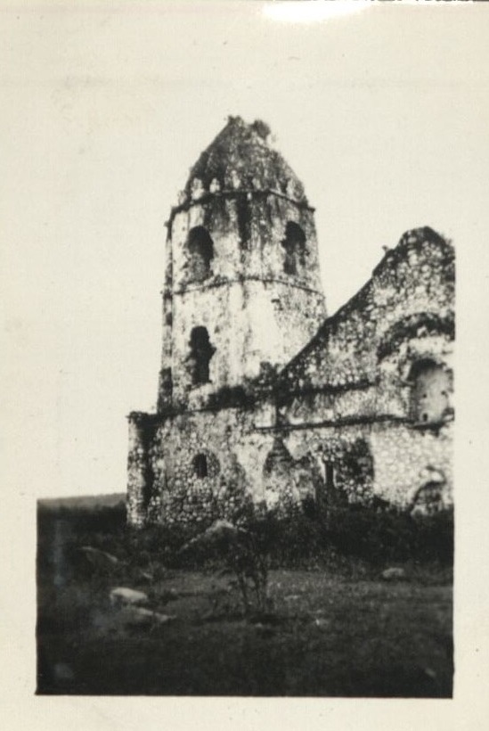 The old Daraga church.