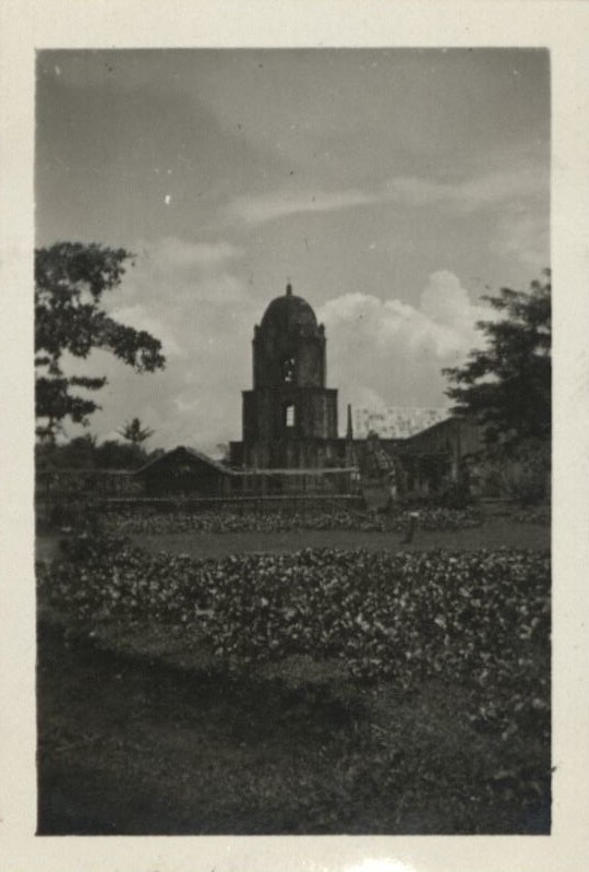 A bell tower in Oas [Albay Province].