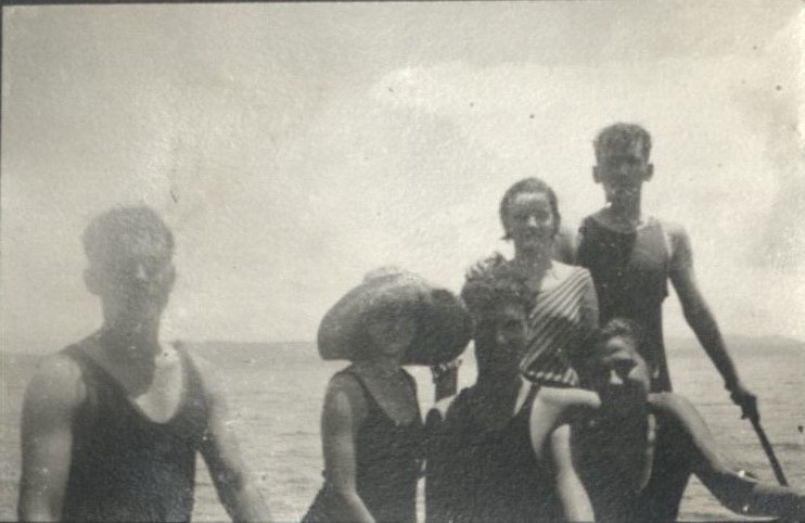 (L-R) Alfred C. [Cerquella], Luisita G. [Gimenez], Augustine V. [Agustin Vallejo], Carmen V. [Vallejo], Calos C. [Cerquella].