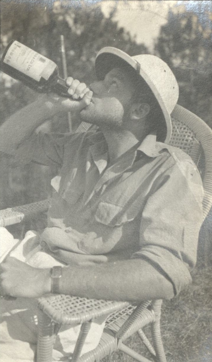 In the Philippine jungles, with Rev. A. L. Griffiths and Mr. F. G. Bull. The drinking man, by F. G. Bull.