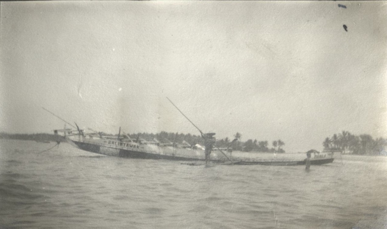 A coastal fishing boat.