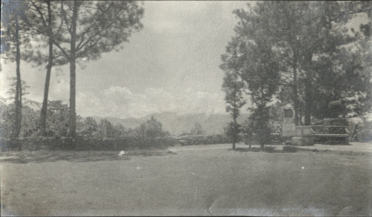 A view from No. 1 fairway on the Baguio Country Club golf course.