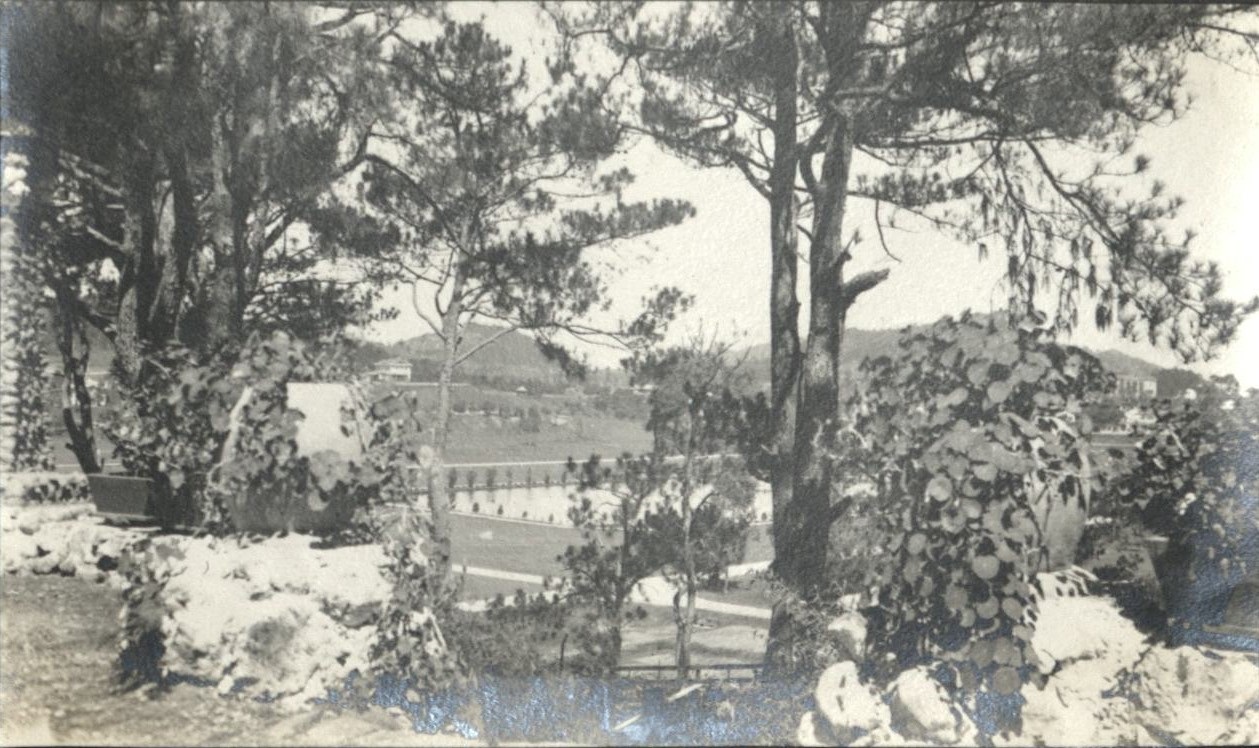 The Square Lake as seen from the Pines Hotel Annex, Baguio.