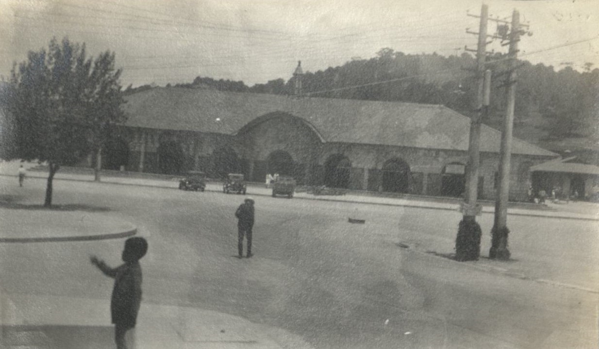 The Baguio market.
