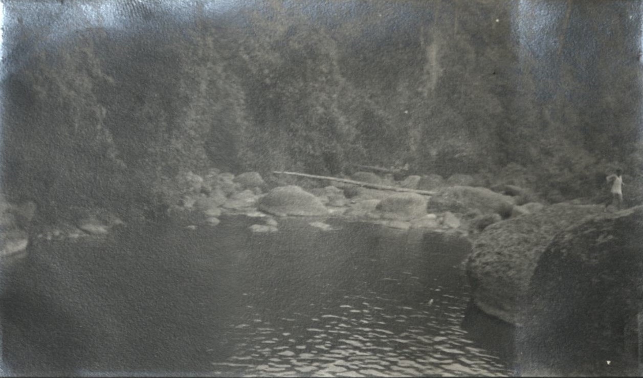 The swimming pool at Baguio Power Plant No. 2.