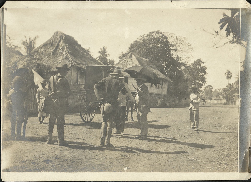 Major Case meeting the local officials, the day of the occupation of Cagayan.
