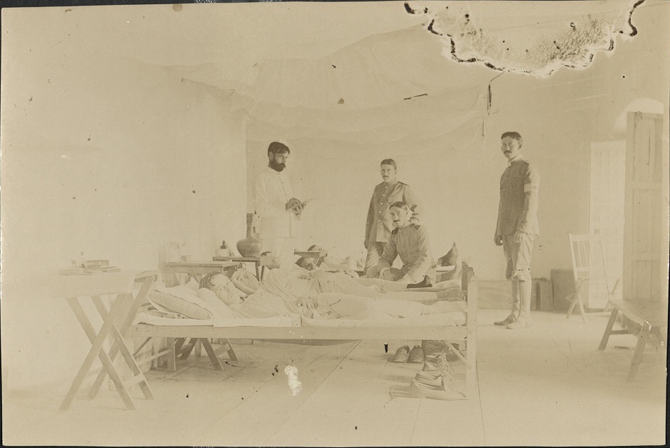 Hospital at Surigao, P. I. – ward.