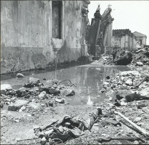 [Untitled – World War II destruction – Intramuros?]