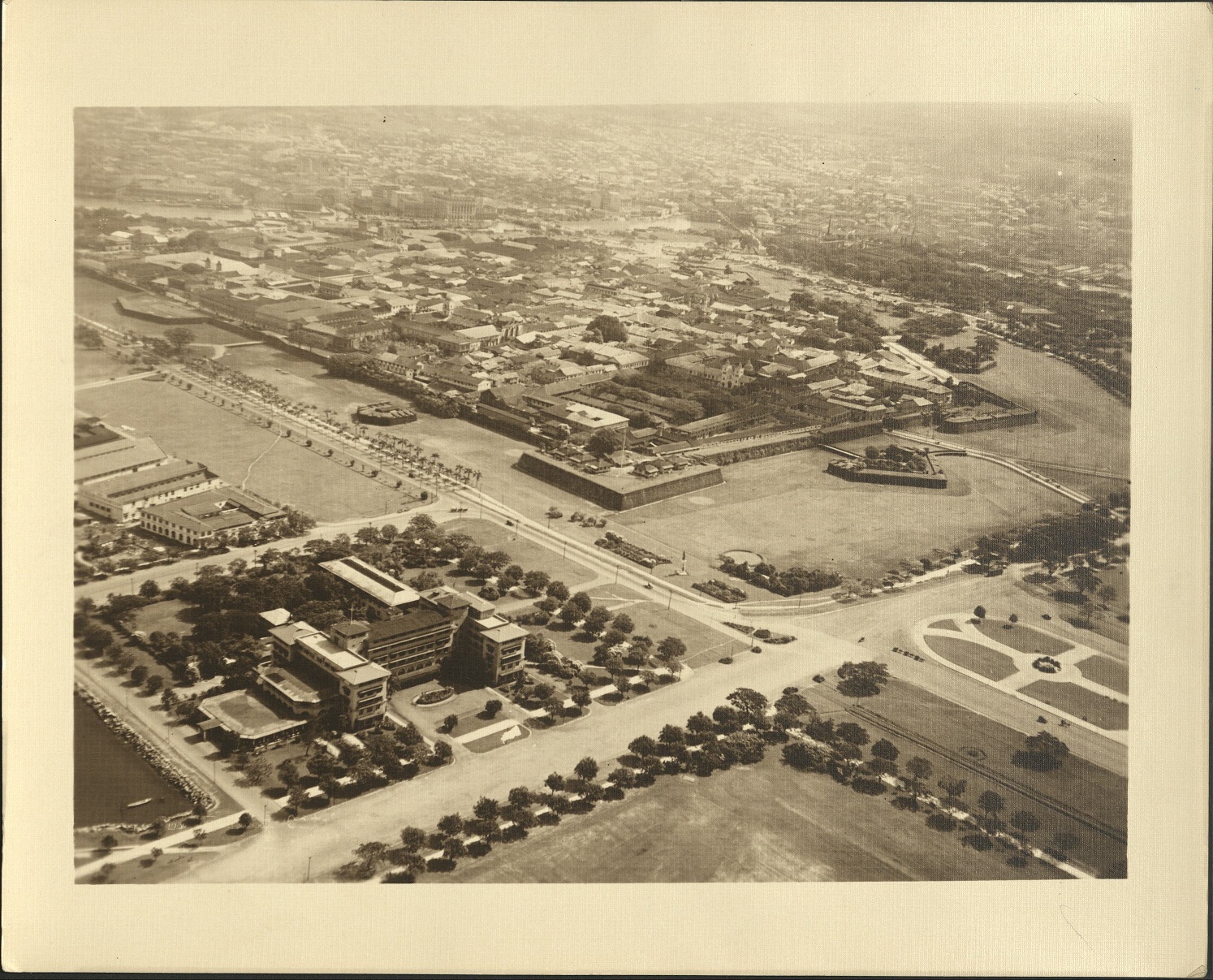 Manila Hotel and Walled City.