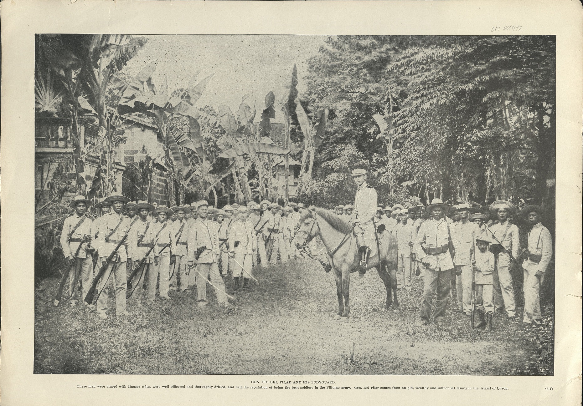 Gen. Pio del Pilar and his bodyguard. (…)