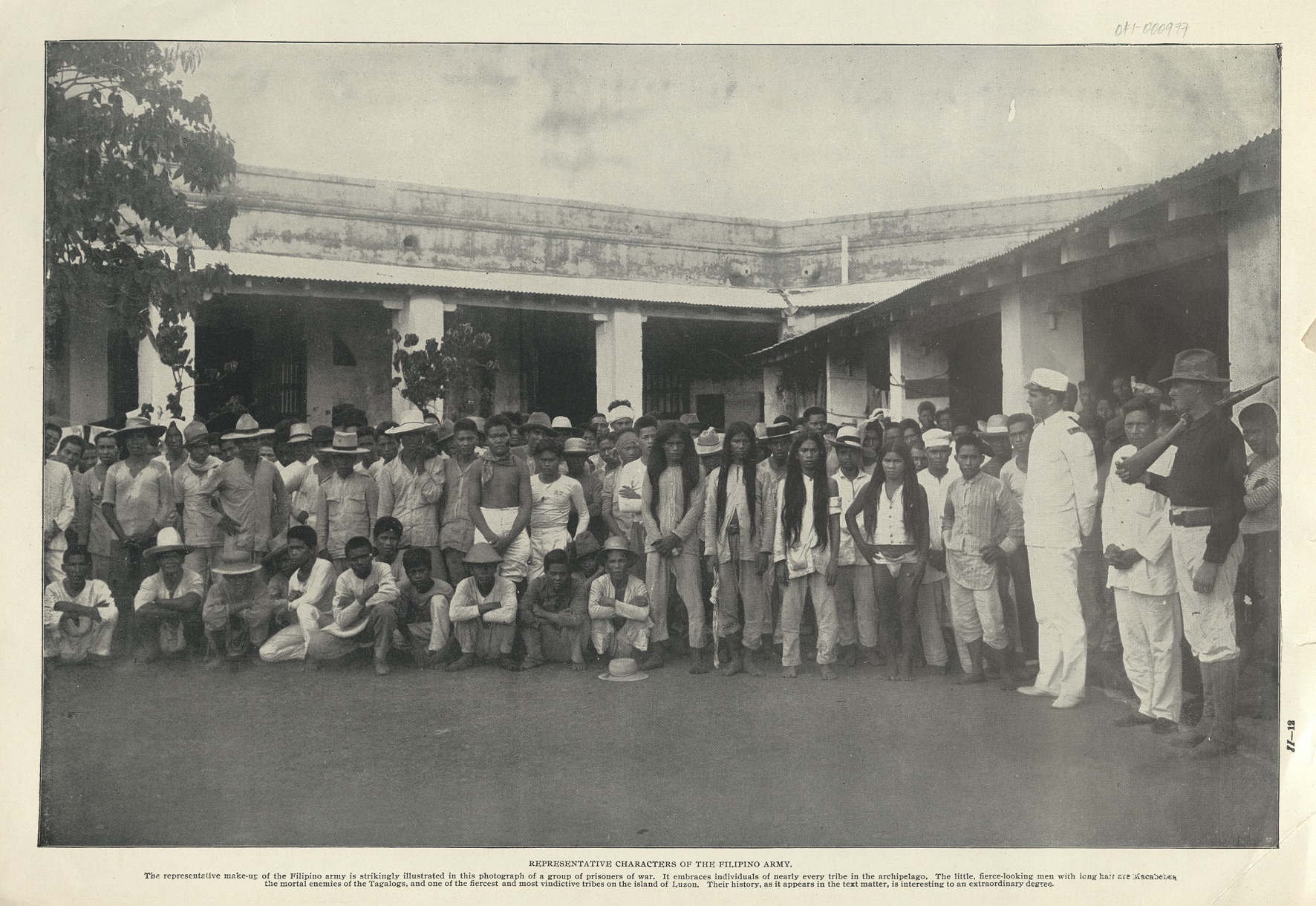 Representative characters of the Filipino Army.