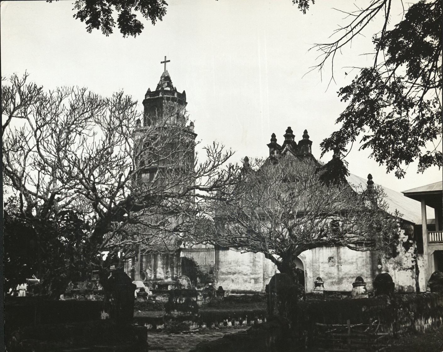 88. PHILIPPINES: Provincial church in Bayombong, Nueva Ecija Province [St. Dominic Cathedral].