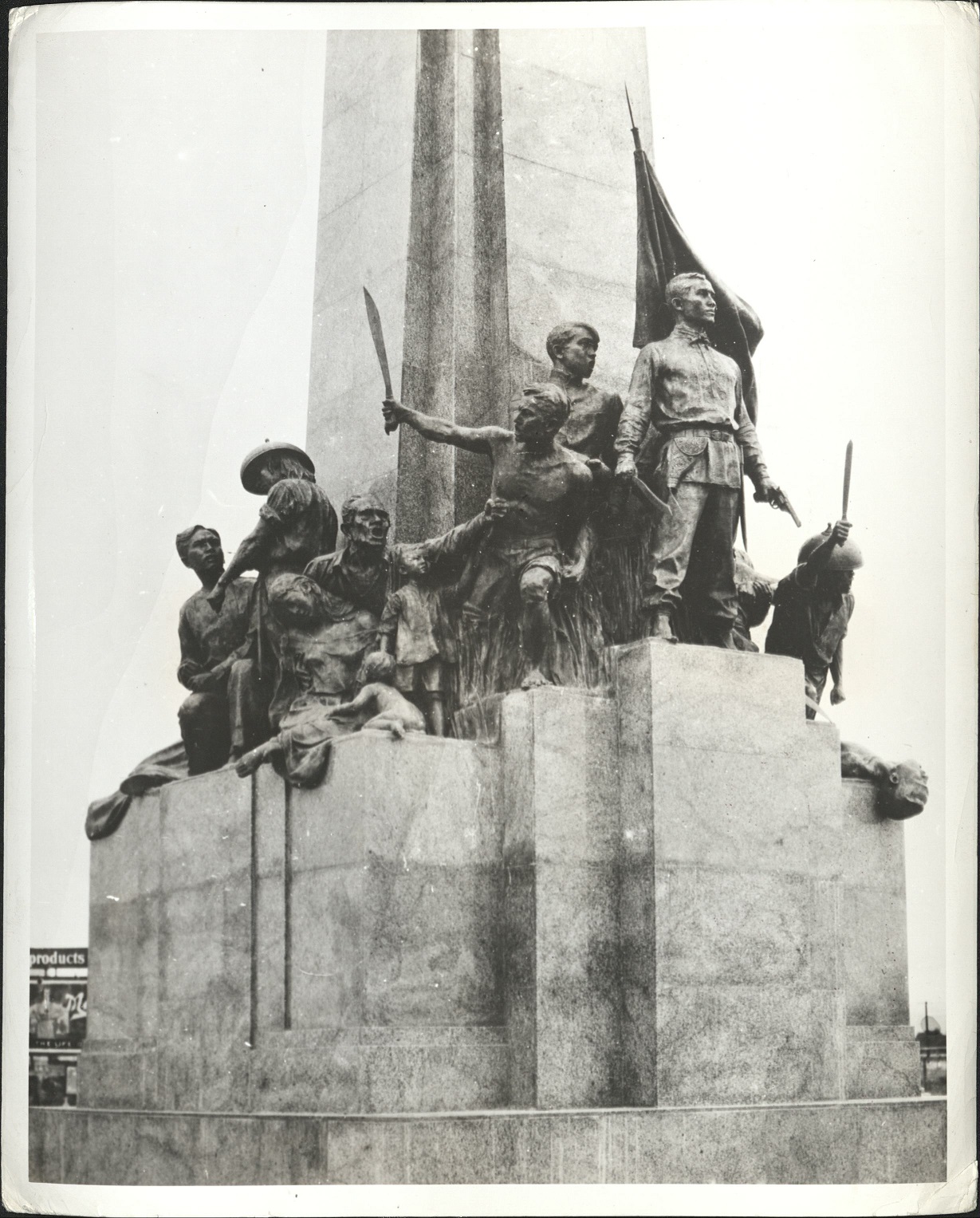 134. PHILIPPINES: Monument to Andres Bonifacio, the “Father of the Philippine Revolution,” near the City of Manila.