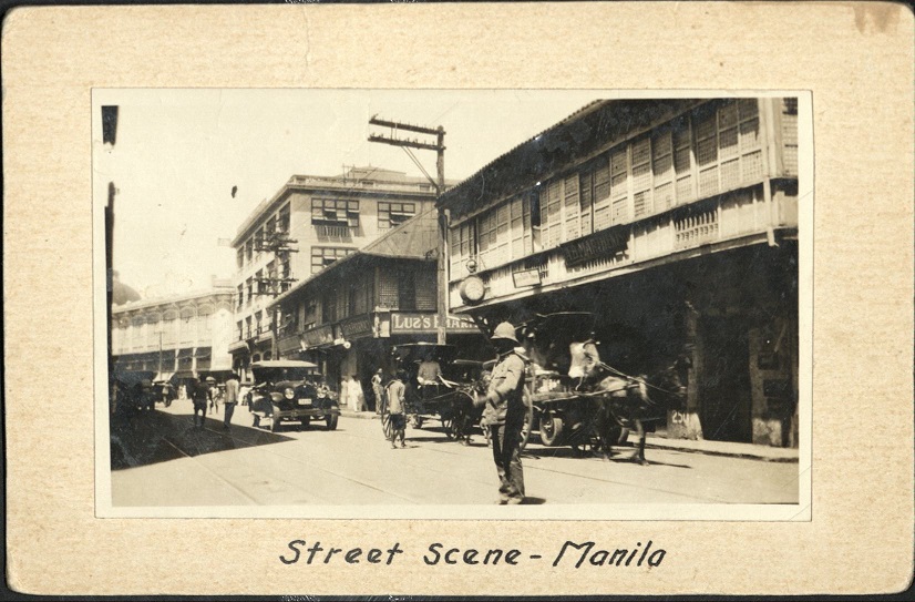 Street scene – Manila.
