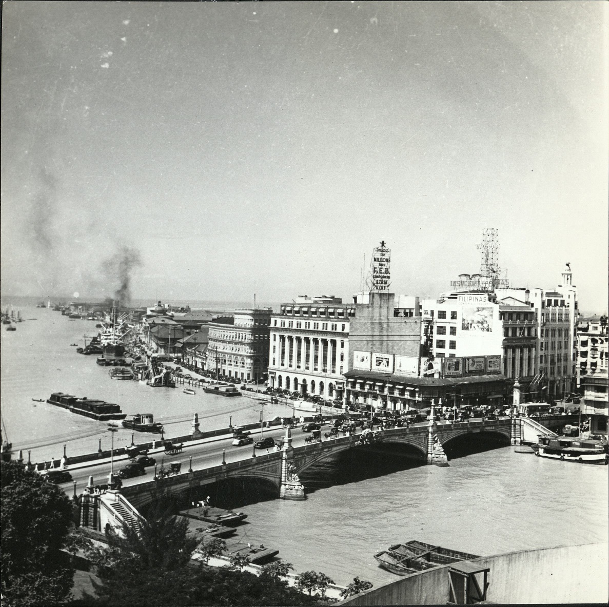 11. PHILIPPINES, Manila: Jones Bridge over Pasig River. E 1214.