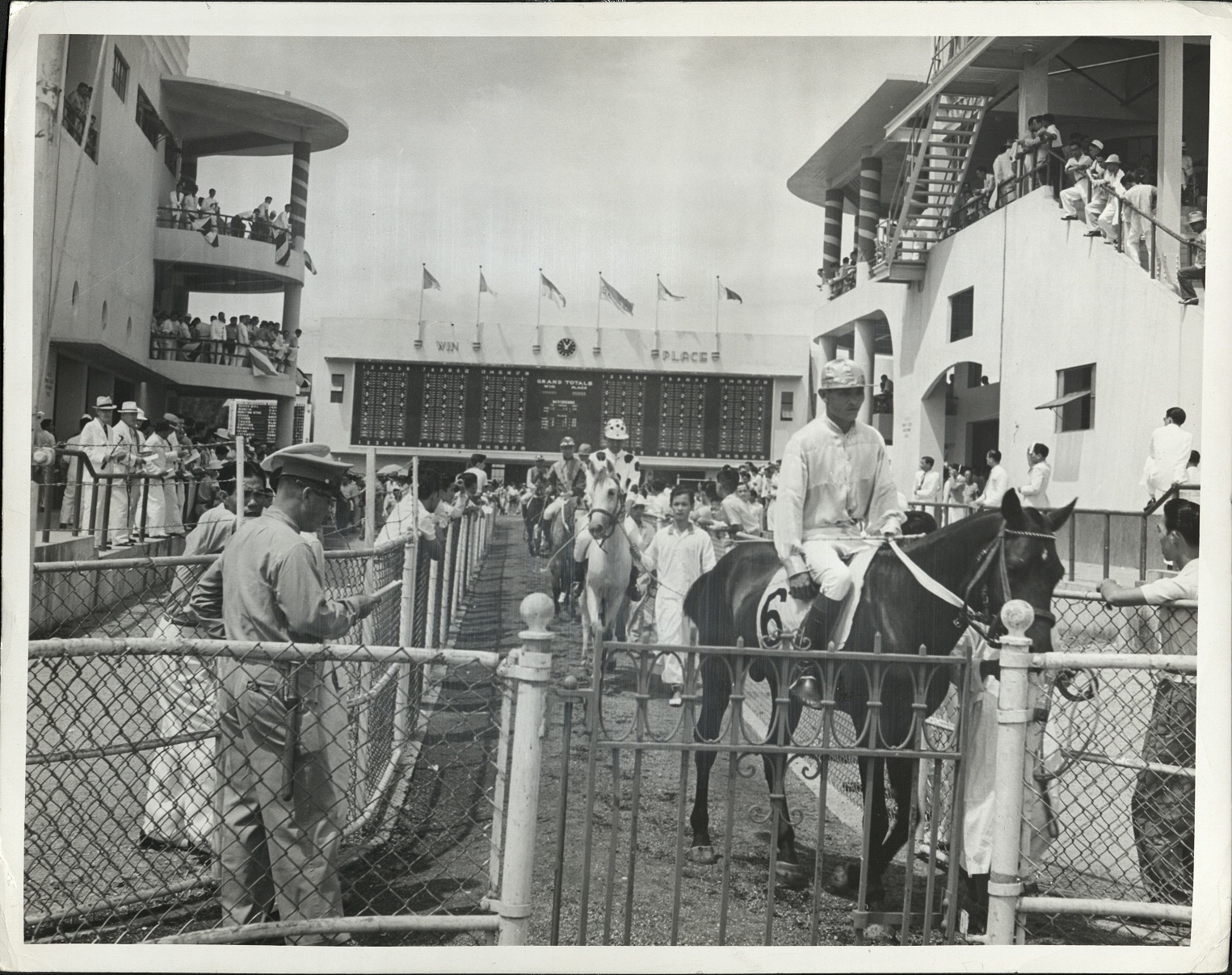 327. Santa Ana track, Manila, is a place of keen interest to ticket holders of the government-sponsored lottery.