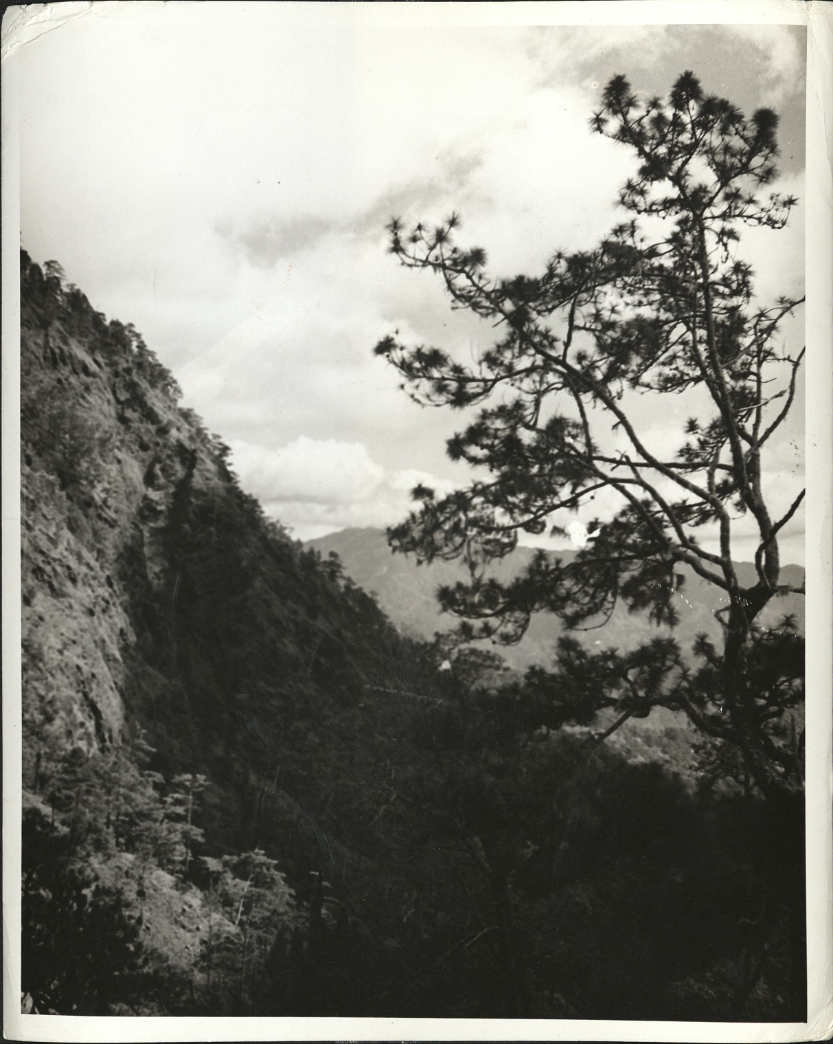 358. PHILIPPINES: View of a mountain range in Luzon.
