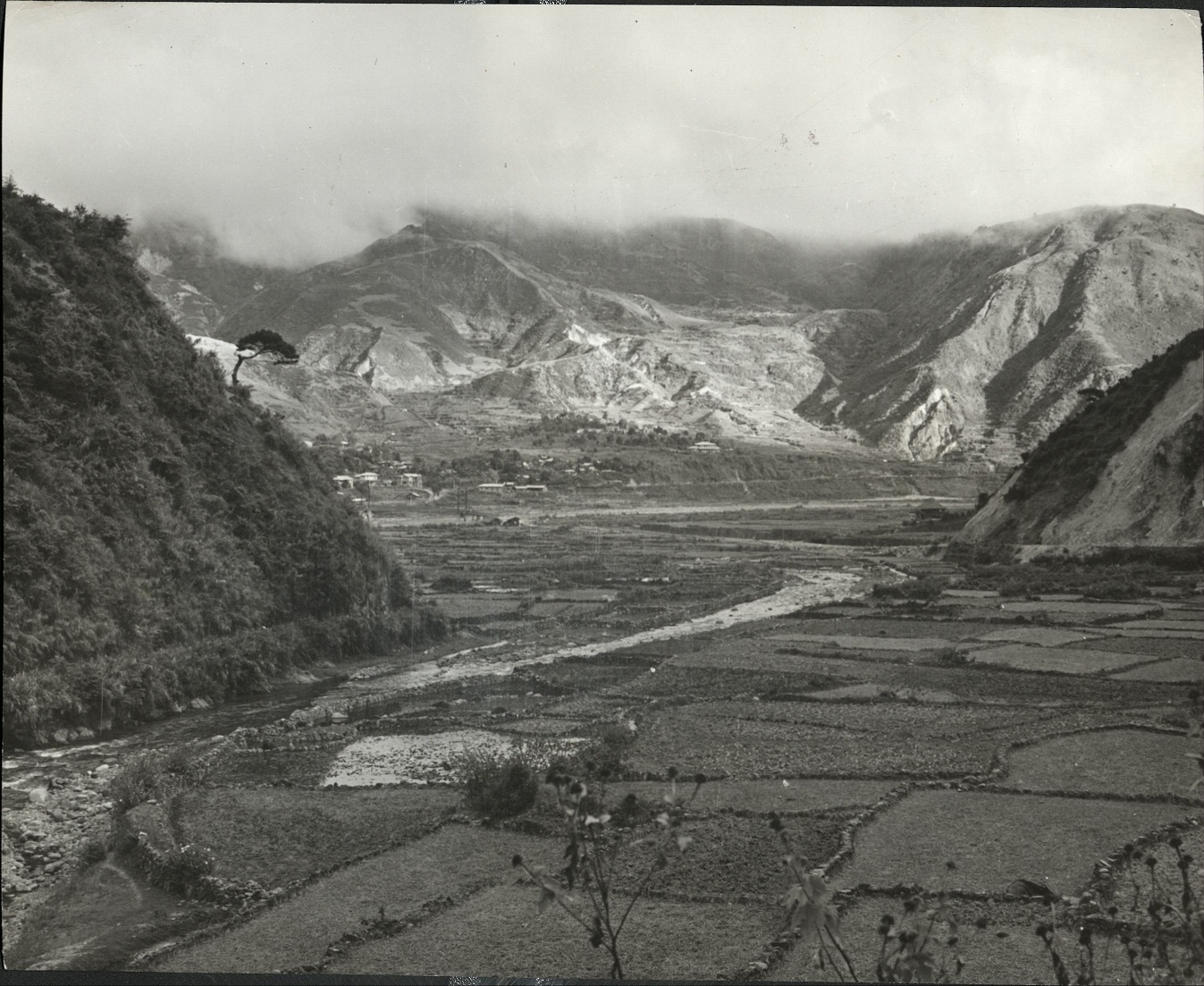 43. PHILIPPINES: Rice fields in the town of Bontoc, early in the morning.  JAcobs – 1214.