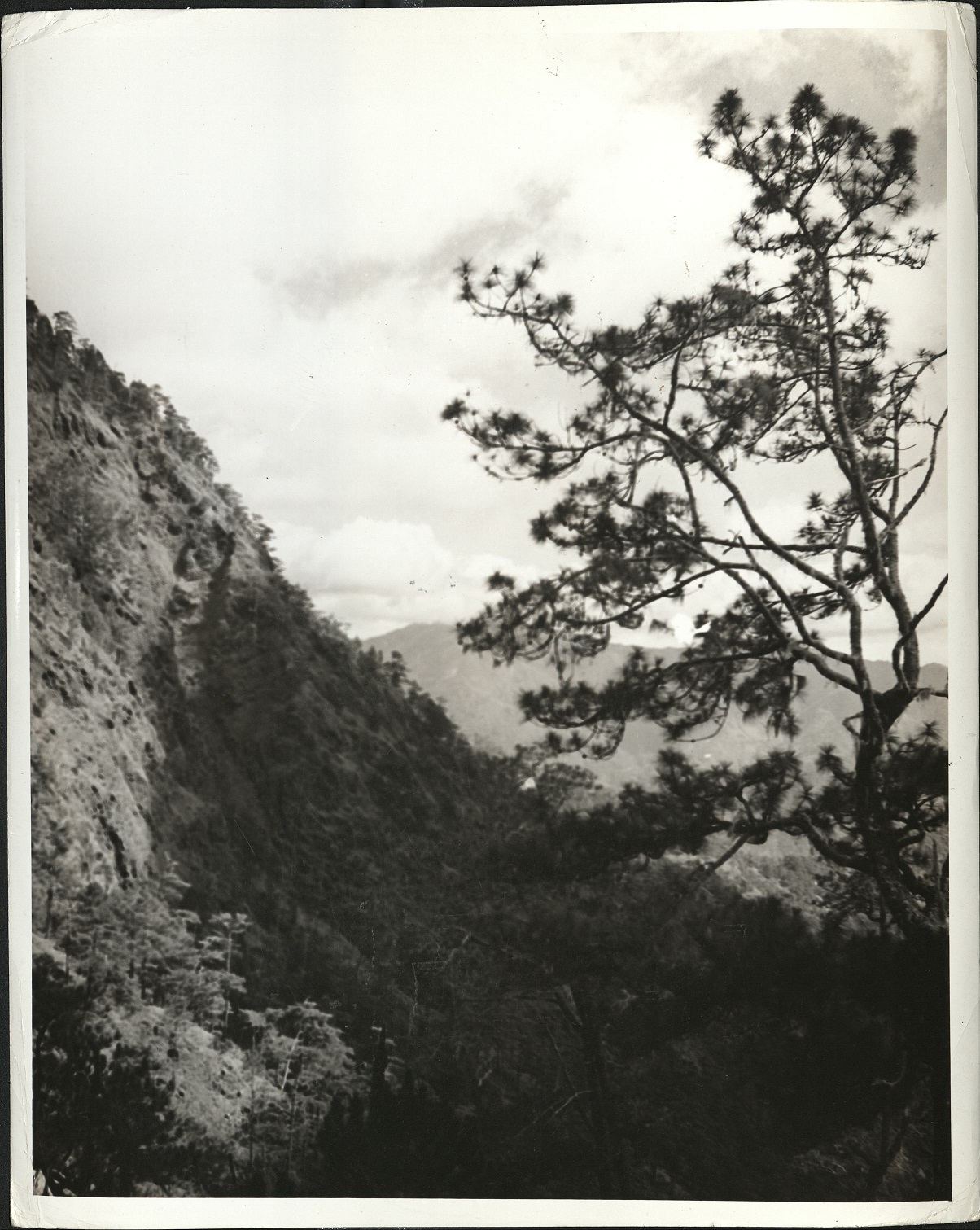 358. PHILIPPINES: View of a mountain range in Luzon.