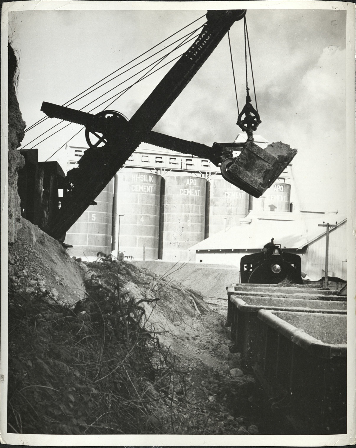 4. PHILIPPINES: Cement plant at Cebu, owned by the government.