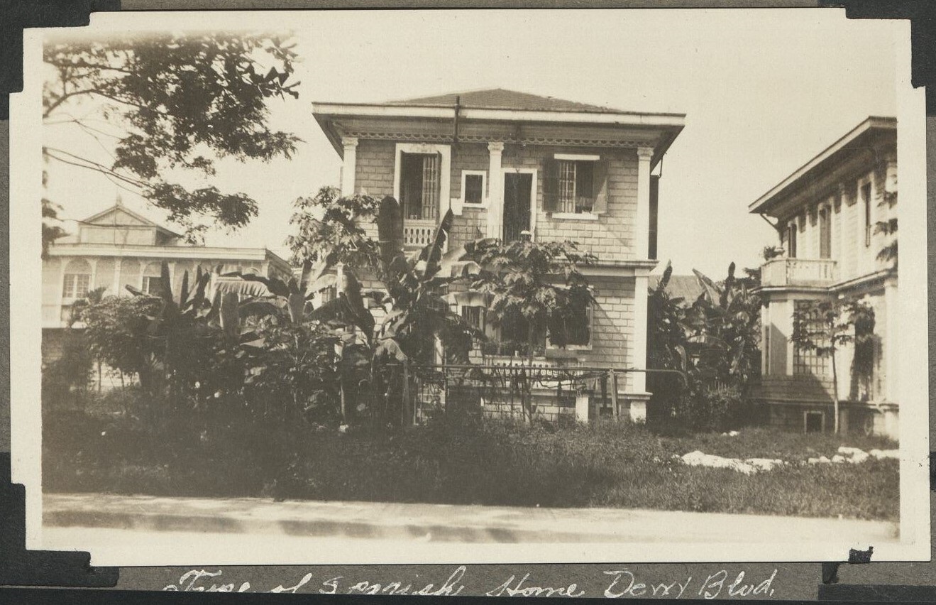 Type of Spanish home, Dewey Blvd.