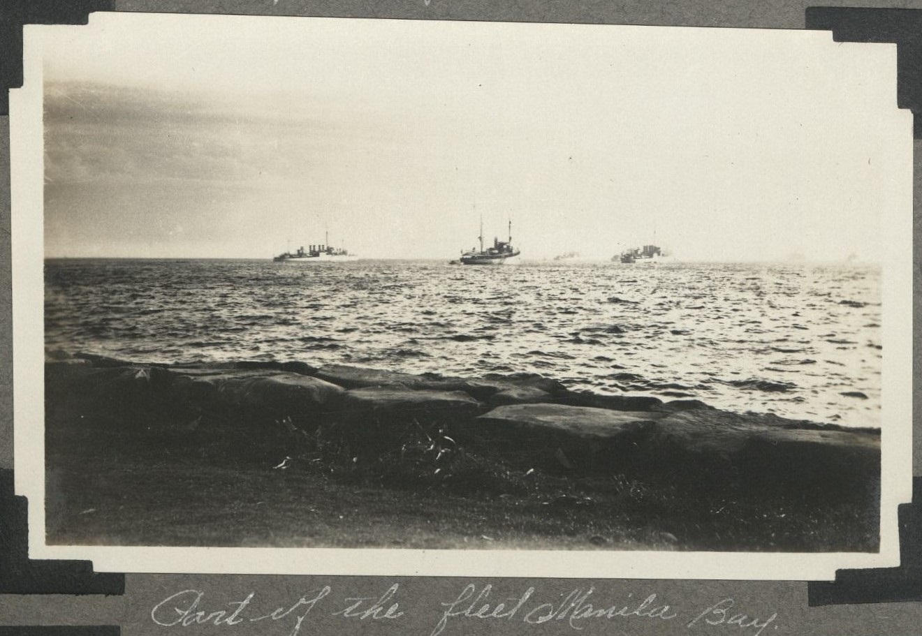 Part of the fleet, Manila Bay.