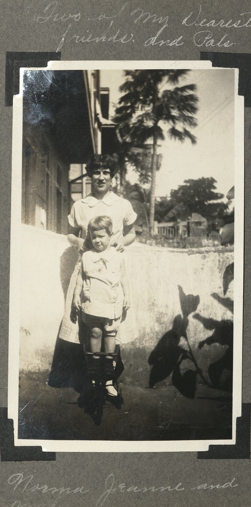 Two of my dearest friends and pals, Norma Jeanne and mother.