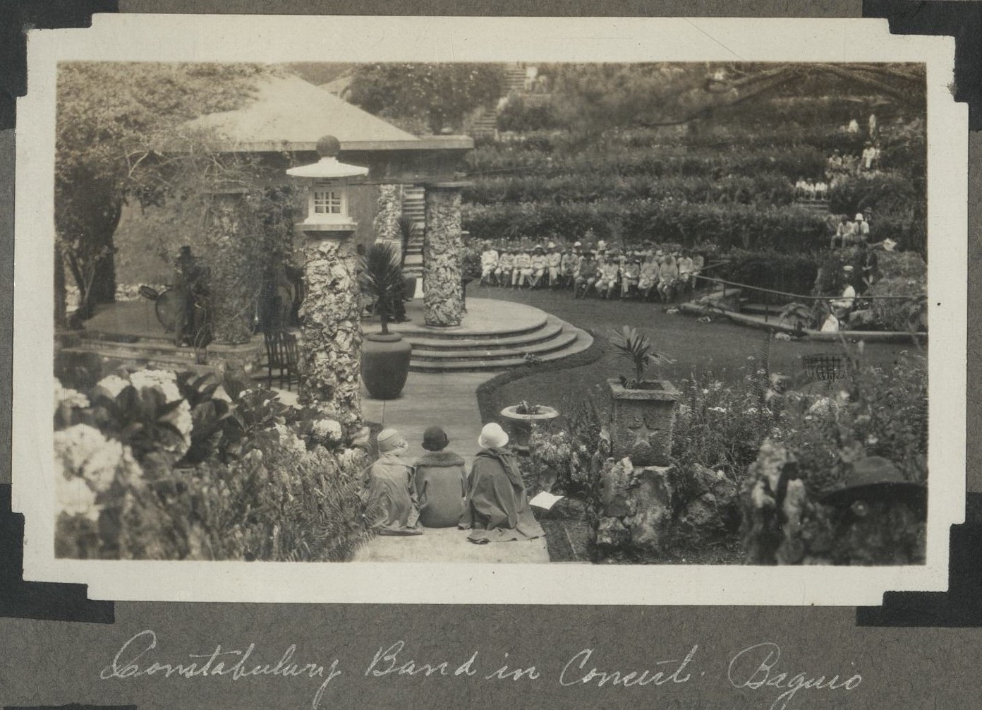 Constabulary Band in concert, Baguio.