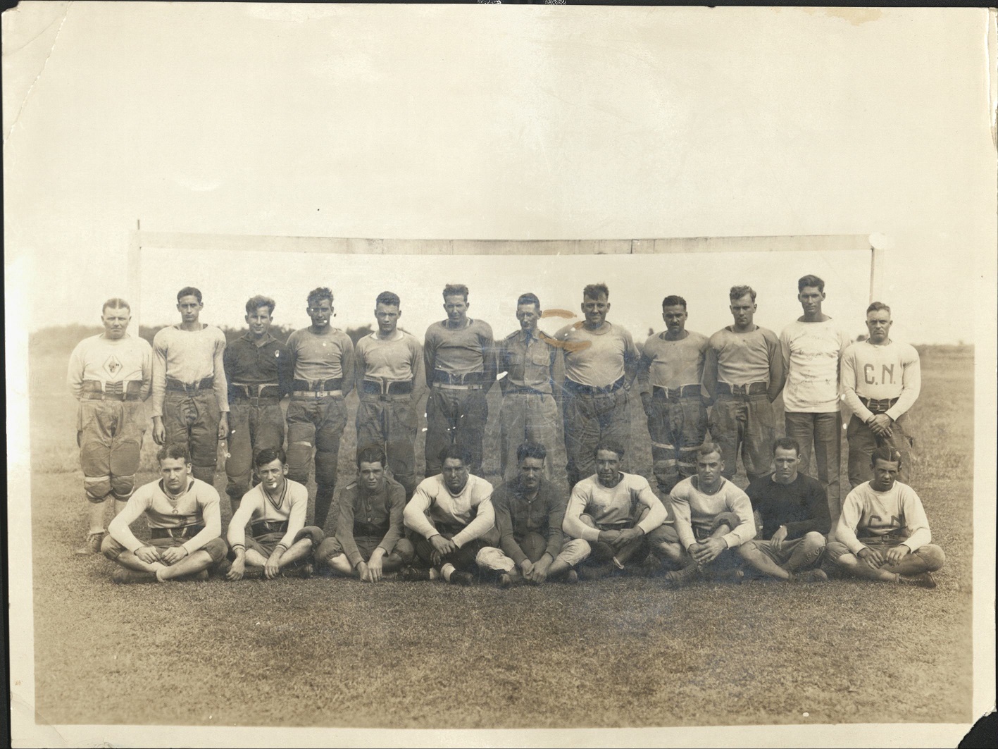 [Untitled – Football team group photo].