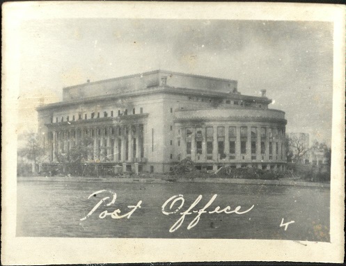 Post Office [Manila – war-damaged].