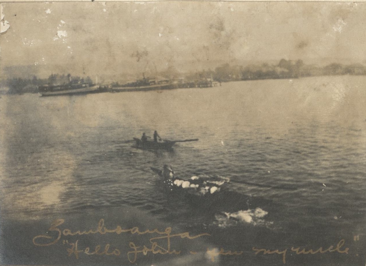 Zamboanga. “Hello John – you my uncle.”
