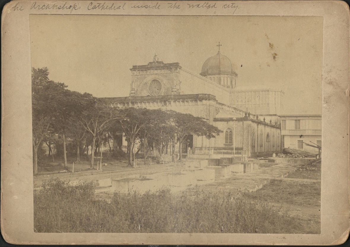 The Archbishop’s Cathedral inside the Walled City.