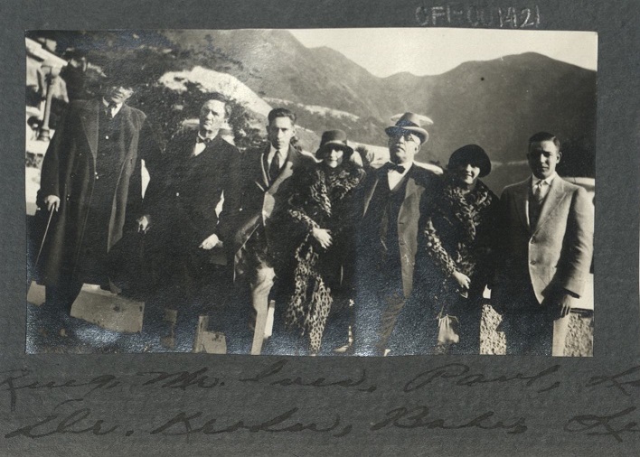 Ring, Mr. Ives, Paul, Luke, Dr. Krodas, Babs, Lou. [?]