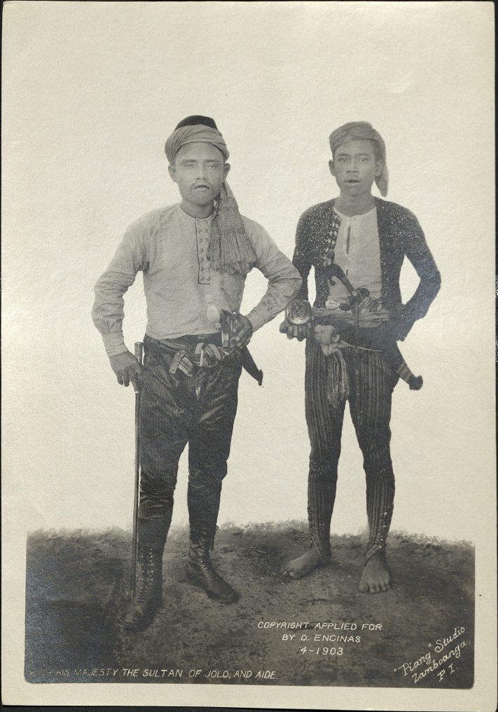71. His Majesty the Sultan of Jolo, and aide.