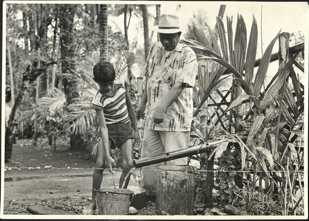 Abiena communal water supply project.