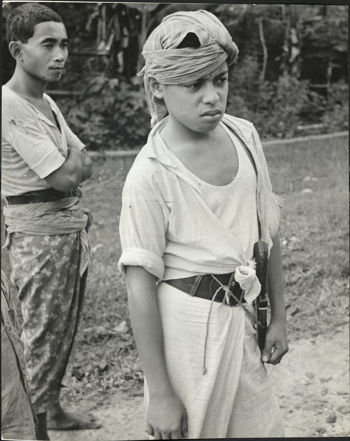 233. PHILIPPINES: Two Philippine mountain men.  J-1214.
