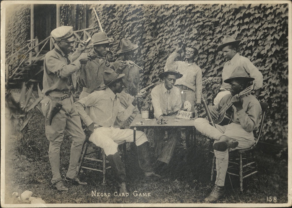 158. Negro card game.