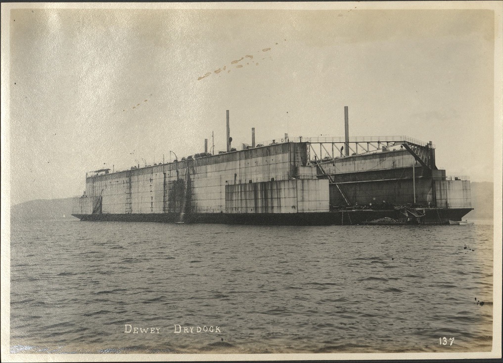 137. Dewey dry dock.