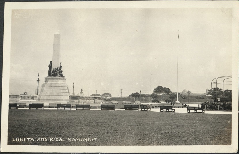 Luneta and Rizal Monument.