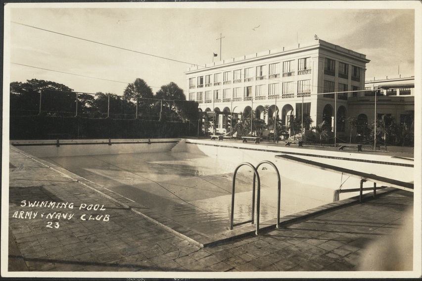 23. Swimming pool, Army & Navy Club.
