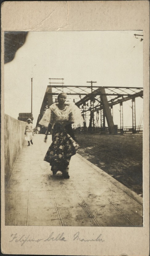 Filipino belle, Manila.