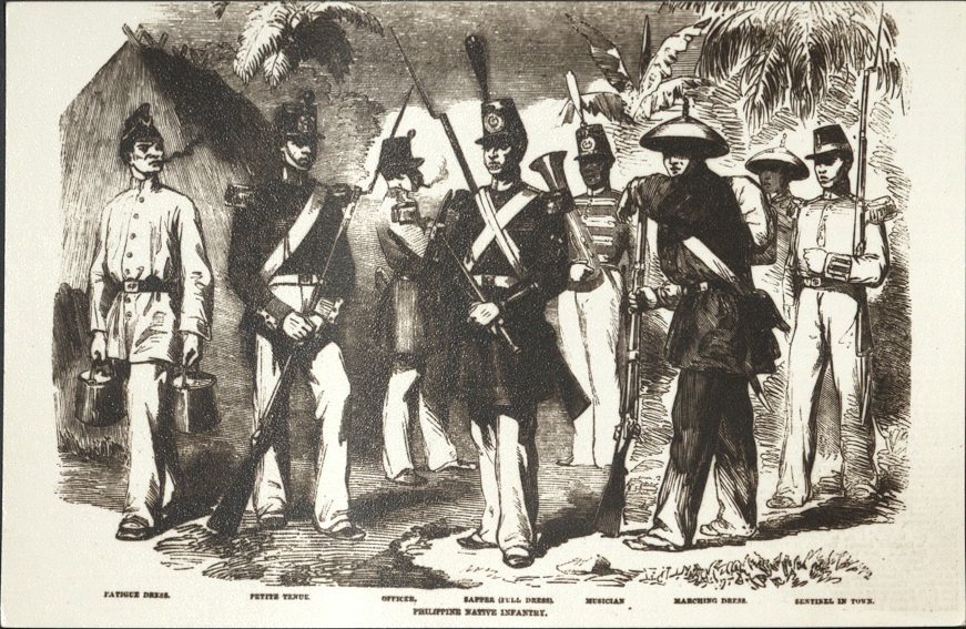 Philippine native infantry.