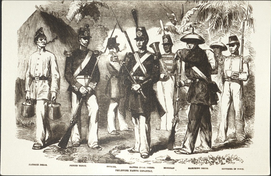 Philippine native infantry.
