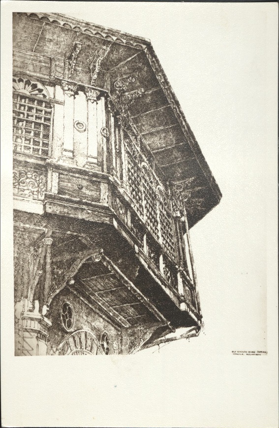 Old Binondo home (series). Manila, Philippines.