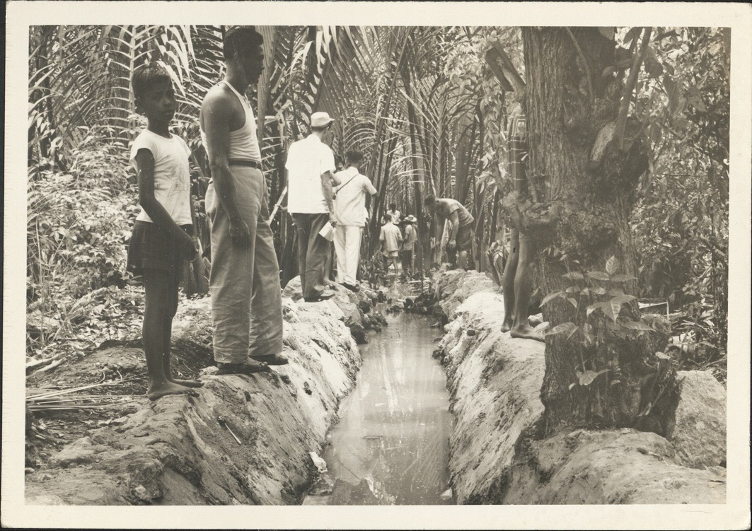 Irrigation project, Barrio Arrizo, Philippines.